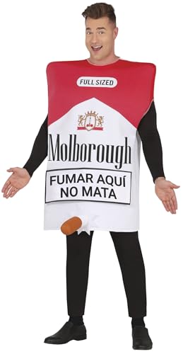 FIESTAS GUIRCA Lustige Zigarettenpackung JGA Männer Kostüm – Junggesellenabschied Männer Kostüm – Lustiges Herren Kostüm Karneval Fasching Größe L 52-54 FIESTAS GUIRCA Lustige Zigarettenpackung JGA Männer Kostüm – Junggesellenabschied Männer Kostüm – Lustiges Herren Kostüm Karneval Fasching Größe L 52-54 von FIESTAS GUIRCA