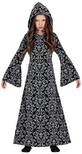 FIESTAS GUIRCA Mystische Hexe Kostüm – Schwarze Magierin Cosplay Zauberin – Halloween Kinder Kostüm für Mädchen von 5-6 Jahren von FIESTAS GUIRCA