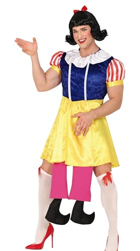FIESTAS GUIRCA Unartige Schneeprinzessin Karneval Kostüm Herren – Prinzessin & der Zwerg Lustiges Frauenkostüm für Männer JGA – Junggesellenabschied Herren Kostüm Karneval Fasching Größe M FIESTAS GUIRCA Unartige Schneeprinzessin Karneval Kostüm Herren – Prinzessin & der Zwerg Lustiges Frauenkostüm für Männer JGA – Junggesellenabschied Herren Kostüm Karneval Fasching Größe M von FIESTAS GUIRCA