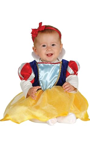 FIESTAS GUIRCA | Baby Prinzessin Kostüm (12-18 Monate) - Kleid für Märchen und Feen - Kostüme für den Welttag des Buches, Halloween, Karneval und Kinderpartys - Ideal für Mädchen - Mehrfarbig von FIESTAS GUIRCA