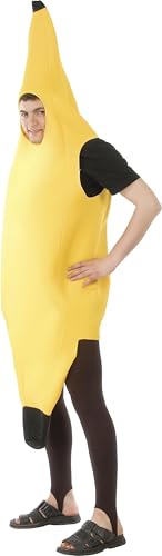 Guirca 80407 Bananenkostüm für Erwachsene, Farbe Gelb von Guirca