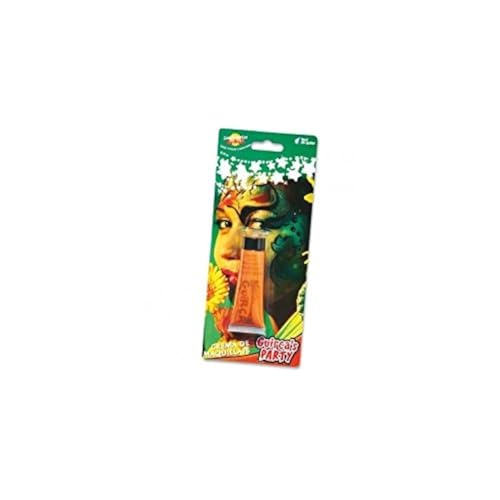 Guirca Fiestas GUI15438 - Blister Pack: Make-Up Tube, 20 cc, orange von Guirca