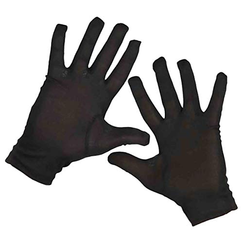 Guirca Fiestas GUI16494 - EIN Paarschwarze Handschuhe, 25 cm von Guirca