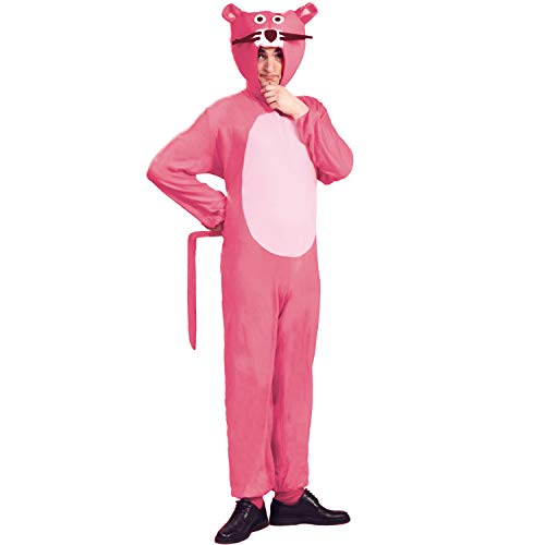 Herren Kostüm Panther Film Tier Fasching pink rosa Trick-Serie von FIESTAS GUIRCA