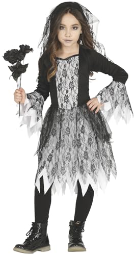 Inconnu Kostüm Braut Gothic Mädchen S1 (5/6 Jahre) von Inconnu