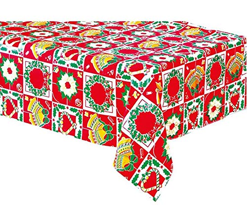 MANTEL NAVIDAD DE PLASTICO 178 X 132 CMS von Guirca