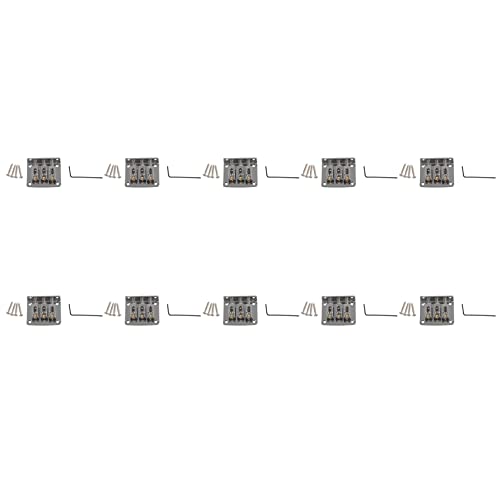 10 x Gitarre mit 3 Saiten Brückenball Brücke Saite für Gitarre mit Brücke für Gitarre mit 3 Saiten Ersatzsaiten von FIGGRITID