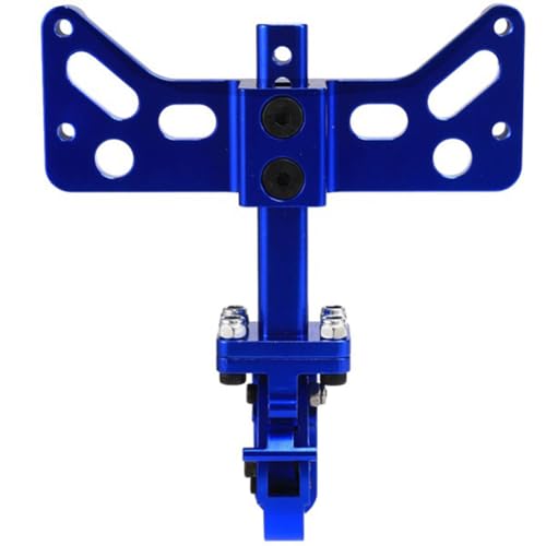 FIGGRITID Anhänger hinten für Stoßstange, Upgrade-Ersatzteile, ferngesteuertes Spielzeug für Auto Crawler RC Axial SCX6 JLU 1/6, Blau. von FIGGRITID