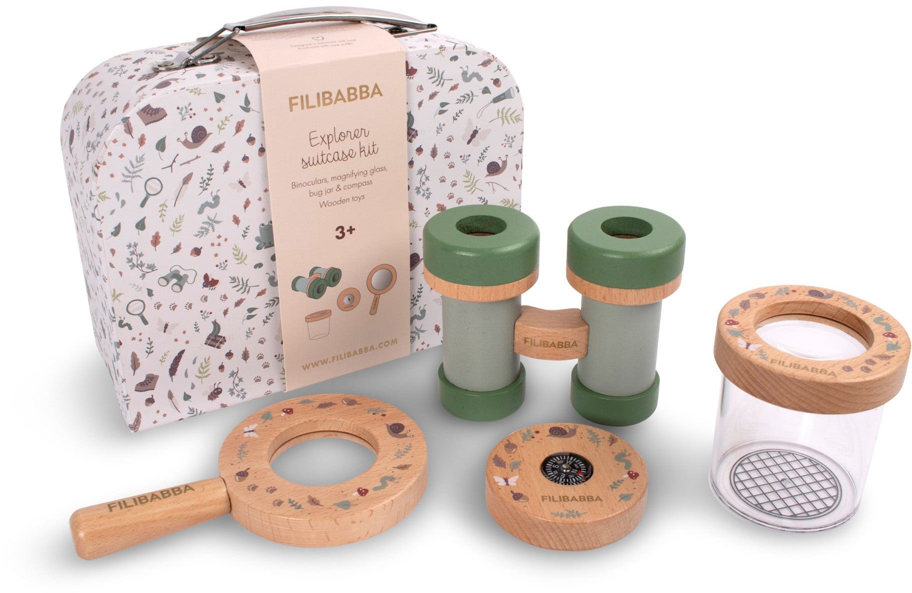 FILIBABBA Explorer Suitcase Spielzeugset von FILIBABBA