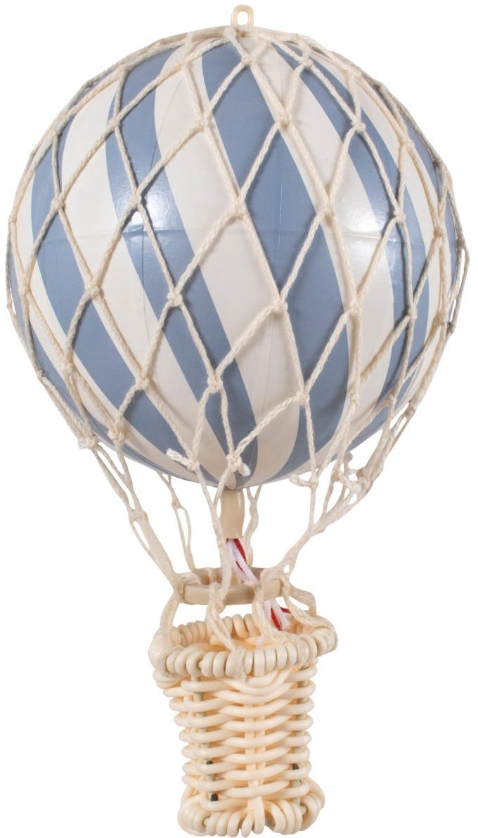 FILIBABBA Heißluftballon 10 cm, Powder Blue von FILIBABBA