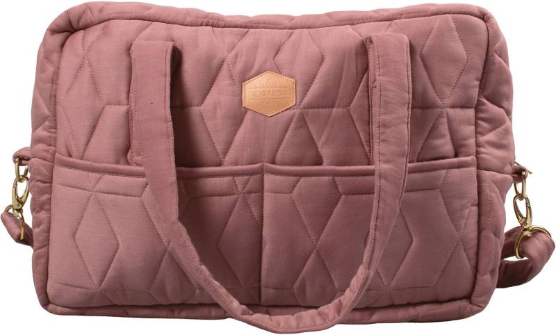 Filibabba Soft Quilt Wickeltasche, Dark Rose von FILIBABBA