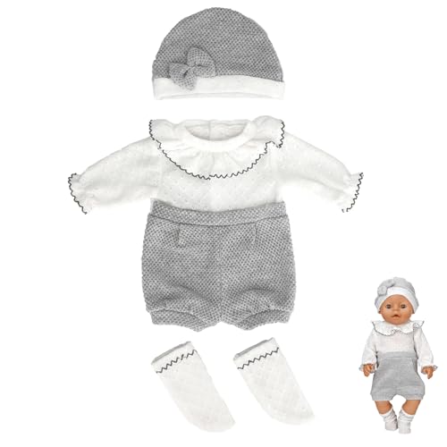 FILOEEX Puppenkleidung,Puppenkleider Set 36-45cm,Kleidung Outfits für Baby Puppen,Baby Puppensachen mit Kleiderbügel,Baby Puppe Kleidung,Kleidung Outfits für Kinder Mädchen Jungen (Mix-B) von FILOEEX