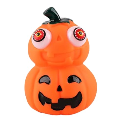 Halloween-Partygeschenke, augenknallendes Quetschspielzeug, lustiges Quetschspielzeug, exquisites Aussehen und sorgfältiges Design, Halloween-Stressbälle für Kinder und Erwachsene (B) von FINLALO