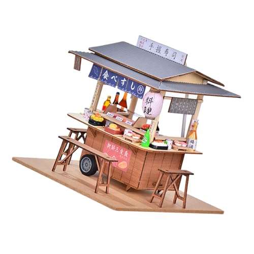FIRSTXIU Mehrzweck Miniatur Sushi Shop Szenenmodell Mit Detaillierten Designs Für Haushalts Oder Bürodekoration Kleines Lebensmittelmodell FIRSTXIU Mehrzweck Miniatur Sushi Shop Szenenmodell Mit Detaillierten Designs Für Haushalts Oder Bürodekoration Kleines Lebensmittelmodell von FIRSTXIU