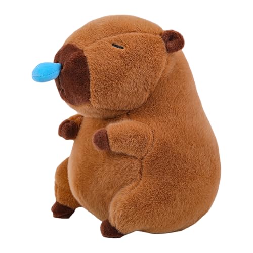 FIRSTXIU Schöne Capybaras Figur Spielzeug Laufende Nase Umarmende Puppen Duschgeschenke Waschbare Capybaras Puppen Für Kleinkinder von FIRSTXIU