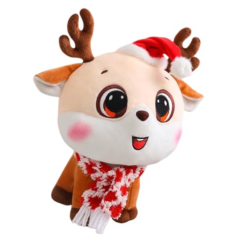 FIRSTXIU Weihnachten Rentier Ausgestopfte Tiere Rentier Plüschspielzeug Schöne Stofftiere Plüsch Spielzeug Puppen Weihnachtsgeburtstag Geschenke Rentierspielzeug FIRSTXIU Weihnachten Rentier Ausgestopfte Tiere Rentier Plüschspielzeug Schöne Stofftiere Plüsch Spielzeug Puppen Weihnachtsgeburtstag Geschenke Rentierspielzeug von FIRSTXIU