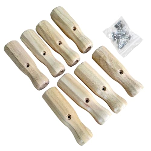 Tischfußballgriff 8pcs Holzfußballgriff Grip Foosball Tisch Top Games Ersatzgriff Teil Foosballzubehör Rodendkappen Tischfußballgriff 8pcs Holzfußballgriff Grip Foosball Tisch Top Games Ersatzgriff Teil Foosballzubehör Rodendkappen von FIRSTXIU