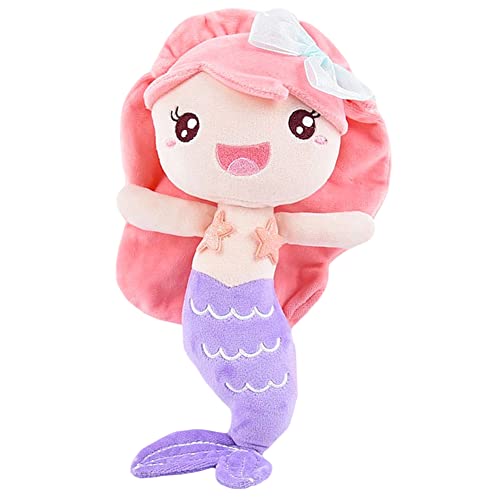 FISAPBXC Meerjungfrau Plüschtier, Plüsch Spielzeug, Weiches Stofftier Kuscheltier, Cartoon Animation Plüschtier, Cartoon Plüschfigur Spielzeug, Spiel Puppe Geschenk für Jungen Mädchen FISAPBXC Meerjungfrau Plüschtier, Plüsch Spielzeug, Weiches Stofftier Kuscheltier, Cartoon Animation Plüschtier, Cartoon Plüschfigur Spielzeug, Spiel Puppe Geschenk für Jungen Mädchen von FISAPBXC