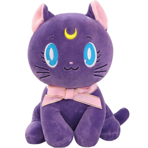 FISAPBXC Sailor Moon Plüschtier, Süße Plüschpuppen, Anime Plüsch Kuscheltier, 25 cm Ausgestopftes Spielzeug Geburtstaggeschenk von FISAPBXC