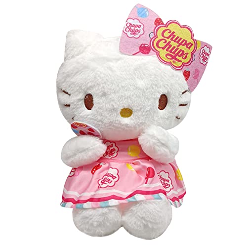 FISAPBXC Hello kiitty Plüsch Spielzeug,Hello kiitty Plüschpuppe Kinderpuppe Kuscheltier Puppe Kawaii Plüsch Figure Spielzeug Plüschpuppe Für Abschlussfeie Kinder Geburtstage Geschenk von FISAPBXC