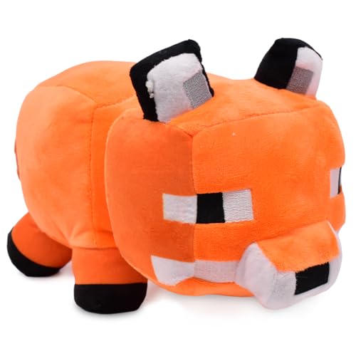 Minnecraft Plüschtier,33CM Minnecraft Plüschtiere Plüsch Kuscheltier Anime Spiel Warmes Weiche Schlafkissen für Kinder Cartoon Plush Doll Geburtstag Geschenk Spielzeug Sammlerstück für Jungen Mädchen von FISAPBXC