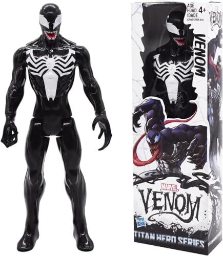 V-enom Action Figur, S-uper Hero Anime Figuren A-vengers Figuren Model Actionfigur Ornamente PVC Doll Collectibles Cartoon Figuren Modell Doll Toy Modell für Kinder Geburtstags Geschenk (30cm) von FISAPBXC