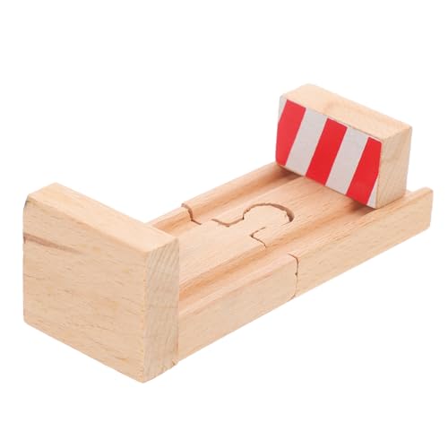 FIXOSHEE 2 Stück Holzschienen Stopper Holzeisenbahn Zubehör Kompatibel mit Holzspielzeug Zugstrecke Robustes Holzmaterial Fördert Kreative DIY eisenbahnstrecken und Motorische Fähigkeiten FIXOSHEE 2 Stück Holzschienen Stopper Holzeisenbahn Zubehör Kompatibel mit Holzspielzeug Zugstrecke Robustes Holzmaterial Fördert Kreative DIY eisenbahnstrecken und Motorische Fähigkeiten von FIXOSHEE