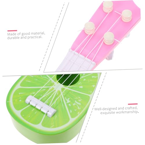 FIXOSHEE 2 Stück Teiliges Mini musikinstrumente aus Robustem Material Pädagogisch Wertvoll für Frühe Musikalische Farbenfrohe Anfänger Gitarren in Limette und Pfirsich zum Lernen FIXOSHEE 2 Stück Teiliges Mini musikinstrumente aus Robustem Material Pädagogisch Wertvoll für Frühe Musikalische Farbenfrohe Anfänger Gitarren in Limette und Pfirsich zum Lernen von FIXOSHEE