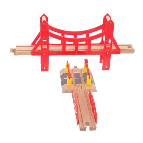 FIXOSHEE 3 Stück Teiliges Holz Eisenbahn Brücken Zubehör Sichere Wasserbasierte Farbe Langlebig und Spielerisch Erweiterbar Kompatibel mit Holzeisenbahnschienen Fördert Hand Auge FIXOSHEE 3 Stück Teiliges Holz Eisenbahn Brücken Zubehör Sichere Wasserbasierte Farbe Langlebig und Spielerisch Erweiterbar Kompatibel mit Holzeisenbahnschienen Fördert Hand Auge von FIXOSHEE