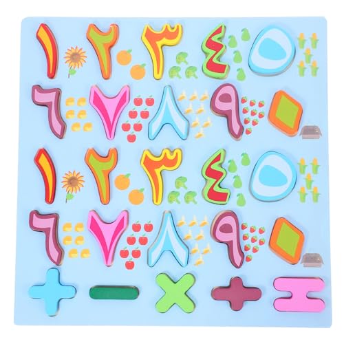 FIXOSHEE Holz Zahlenpuzzle Montessori Lernspielzeug für Kleinkinder Arabische Zahlen Erkennung Spiel Pädagogisches Steckpuzzle zur Feinmotorik Sprachentwicklung Großes Format FIXOSHEE Holz Zahlenpuzzle Montessori Lernspielzeug für Kleinkinder Arabische Zahlen Erkennung Spiel Pädagogisches Steckpuzzle zur Feinmotorik Sprachentwicklung Großes Format von FIXOSHEE