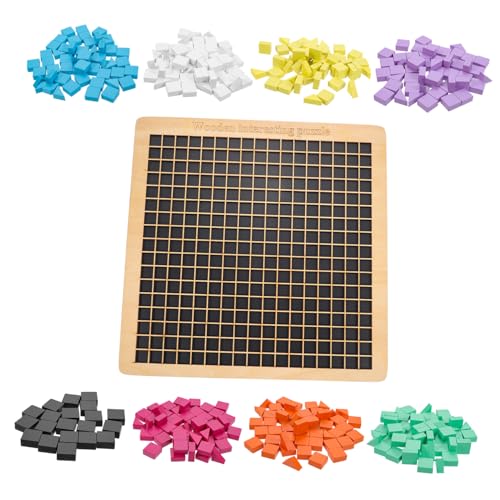 FIXOSHEE Holzpuzzle mit Bunten Formen Montessori Lernspielzeug aus Sicherem Holz Pädagogisches Steckpuzzle für Kreative Musterblöcke für Frühes Lernen und Spielerische FIXOSHEE Holzpuzzle mit Bunten Formen Montessori Lernspielzeug aus Sicherem Holz Pädagogisches Steckpuzzle für Kreative Musterblöcke für Frühes Lernen und Spielerische von FIXOSHEE