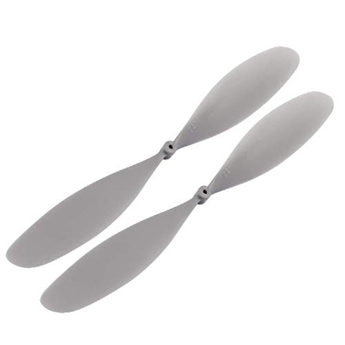 Lon0167 Propeller für ferngesteuerte Flugzeuge (ID: 608 4e af df9), 2 Stück, Grau, zuverlässige Wirksamkeit, 1,5 mm Lochdurchmesser, 2 Stück von FIYA