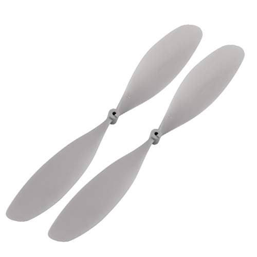 Lon0167 Propeller für ferngesteuerte Flugzeuge (ID: CF6 CE 80 071), 2 Stück, Grau, zuverlässige Wirksamkeit, 1,5 mm Lochdurchmesser, 2 Stück von FIYA