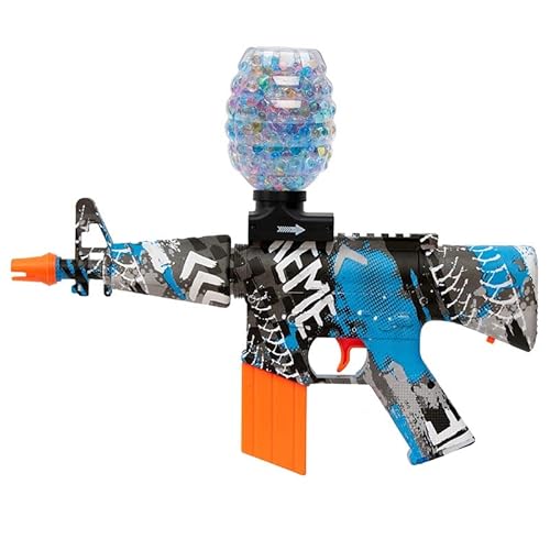 FK ARMY Gel Ball Spielzeugpistole für Gel, Mini M16, Blau, ab 8 Jahren von FK ARMY