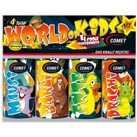 "World of Kids" Tischfeuerwerk, 4er Pack von FKW Keller GmbH