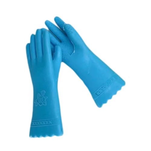 FLCPJGV 1/12 Puppenhaus Handschuhe für Miniaturprojekte, Zubehör für Rollenspiele, Blau von FLCPJGV