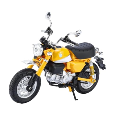 FLCPJGV 1:12 Motorradmodell, Sammlerstück, Miniaturfigur, Geschenkidee für Büro und Zuhause, Gelb von FLCPJGV