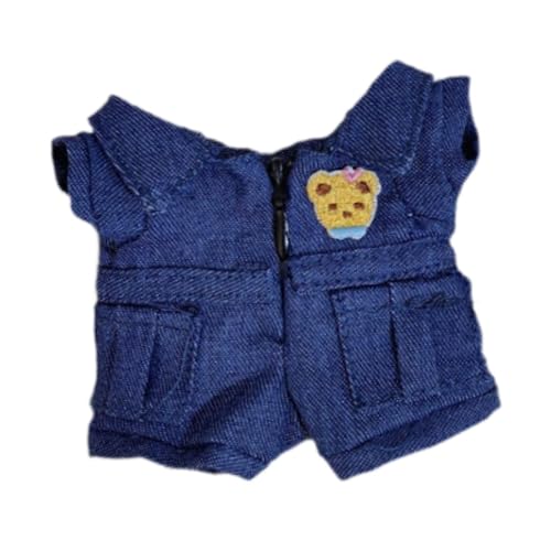 FLCPJGV 15 cm Plüschpuppenkleidung, Niedliche Kostüme für Puppenliebhaber, Overalls für von FLCPJGV