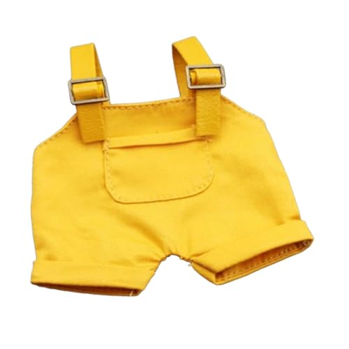 FLCPJGV 17cm Puppenhose - Modische Outfits für kleine Puppen, GELB von FLCPJGV