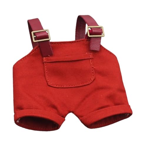 FLCPJGV 17cm Puppenhose - Modische Outfits für kleine Puppen, ROT von FLCPJGV