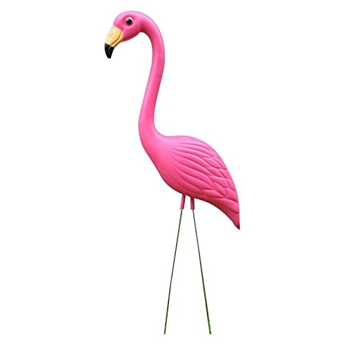 FLCPJGV 2x1 Pcs Lebensechte Flamingo Statue Indoor Outdoor Landschaft Rasen Hof Dekoration von FLCPJGV