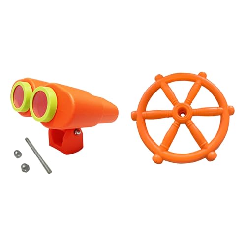 FLCPJGV Abenteuerliches Piratenschiff Spielset für Den Garten, 2 Stück Orange von FLCPJGV