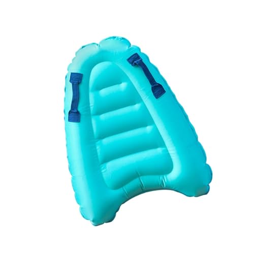 FLCPJGV Aufblasbares Surfbrett, aufblasbares Poolfloß, Poolschwimmer für Kinder, Surf-Bodyboard, aufblasbarer Wasserschwimmer, Blau von FLCPJGV