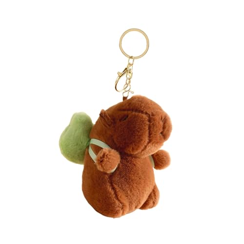 FLCPJGV Capybara Plüsch Anhänger, Niedliches Accessoire für Taschen Und Rucksäcke, Frosch von FLCPJGV