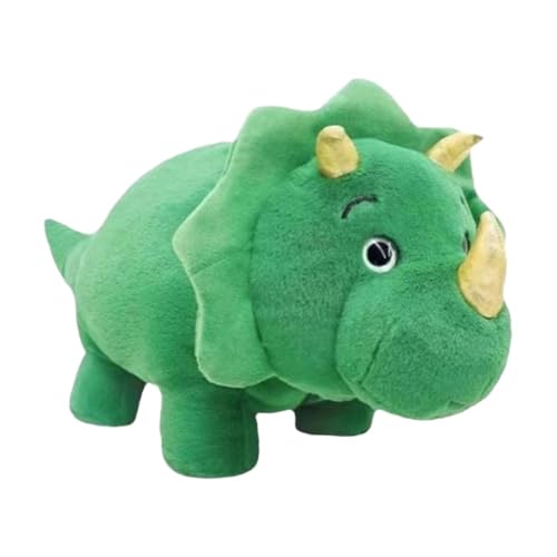 FLCPJGV Dinosaurier Plüschtier, Triceratops, Stofftier für Kinder, Erwachsene, Jungen, Mädchen von FLCPJGV