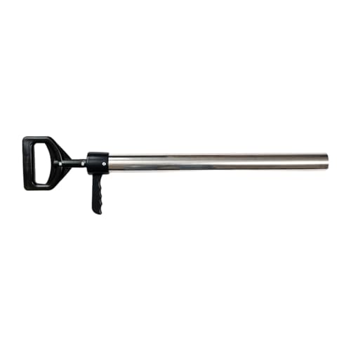 FLCPJGV Garnelenpumpe Garnelenpumpe Angelzubehör mit Griff Tragbare Mehrzweckpumpe aus Metall für den Außenbereich Leichte Pumpe, 92 cmx6 cm von FLCPJGV