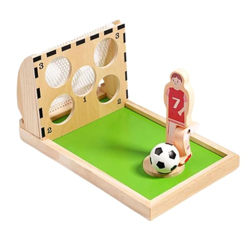 FLCPJGV Holz Mini Tischfußball Spiele Lustige Desktop Sport Spiele für Freizeit Zeit Kinder von FLCPJGV