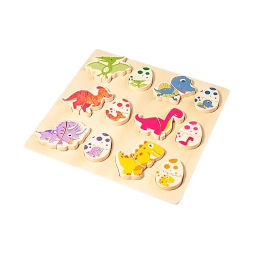 FLCPJGV Holzpuzzles für Kleinkinder 1 3 Lernspielzeug Puzzles für Mädchen Jungen von FLCPJGV