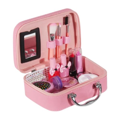 FLCPJGV Kinder Make-Up Kits Spielzeug Kosmetik Spielset Kosmetik Make-Up Spielzeug Set Kosmetik Prinzessin Spielzeug für zu Hause von FLCPJGV