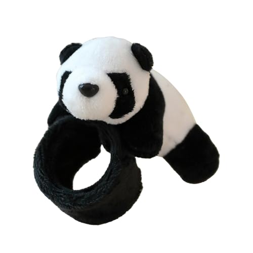 FLCPJGV Kinder Slap Armband Slap Armband Panda Neujahr Cartoon Stofftier Geburtstag Ostern Partybevorzugung Valentinstag Slap Bands, Einzelring von FLCPJGV